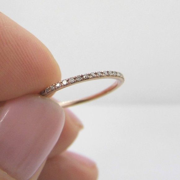 Jewelry - Diamond ETERNITY Diamond 14K Rose Gold band Ring